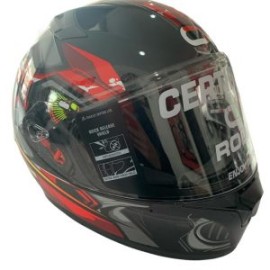 CASCO CERRADO RODA AVISPON ROJO TALLA “M”