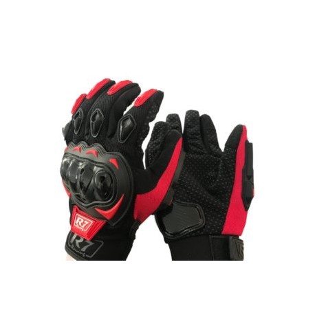 GUANTES R7 RACING ROJO TALLA “L”